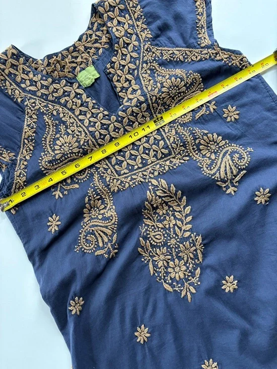 Roller Rabbit Embroidered Dress XS - Picture 4 of 6